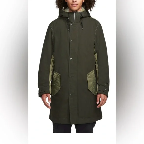 Nike Sportswear Therma-Fit White Space Parka DD6775-355 Sequoia Olive Mens Large - Picture 1 of 7